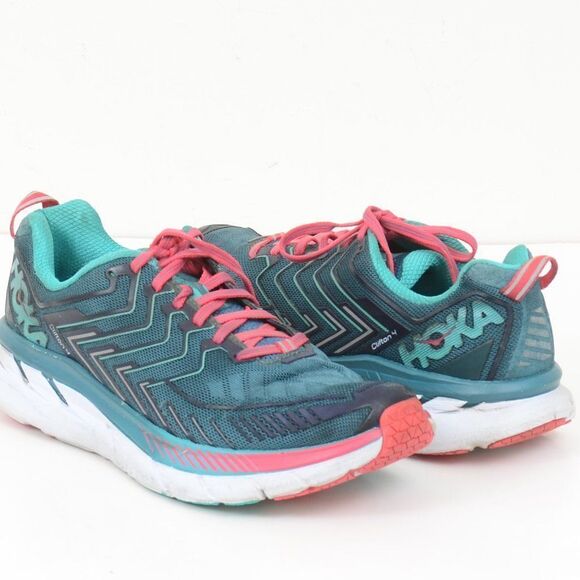 Hoka One One Clifton 4 Women's 9.5 Road Running Sneakers - Picture 8 of 10